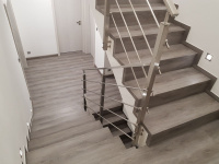  Vinylove schody bez nosu BUKOMA dub Legend sedy